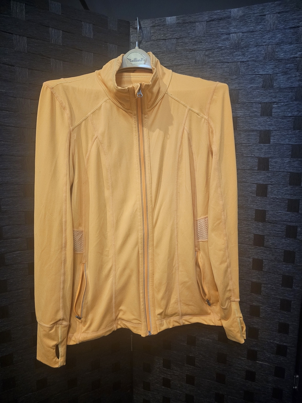 Tangerine Women's Orange Full-Zip Bomber Jacket